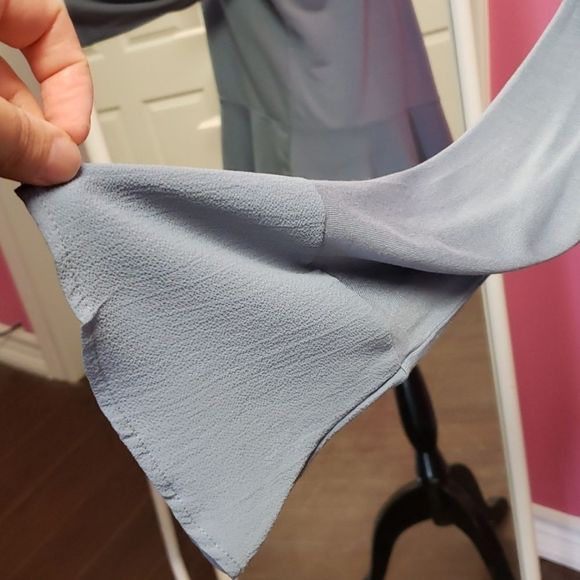 NWOT 💟 Tom Tailor Blue Blouse Top - Picture 7 of 13